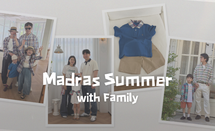 [KIDS]MADRAS FAMILY OUTFIT